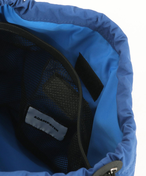 ADAM PATEK（アダムパテック）の「【ADAMPATEK/アダムパテック】square quilt mini drawstring bag /スクエアキルトミニ巾着バッグ（ショルダーバッグ・レディース・ブルー/ホワイト/ブラック・FREE）」の9枚目の写真