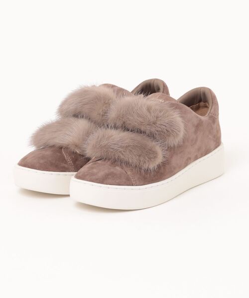 MACKINTOSH LONDON（マッキントッシュ ロンドン）の「ファーストラップベルクロスニーカー（スニーカー・レディース・ベージュ/ブラック/グレー/サンドベージュ/グレー系その他5/ベージュ系その他・24.0cm/23.0cm/23.5cm/22.0cm/24.5cm/22.5cm）」の6枚目の写真