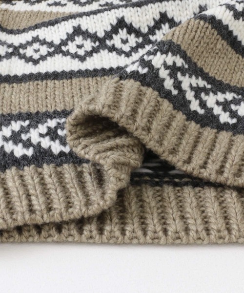 KBF（ケイビーエフ）の「サイドベルトハイネックニットベスト（ベスト・レディース・ホワイト系その他/グリーン系その他/グレー系その他・ONE）」の5枚目の写真