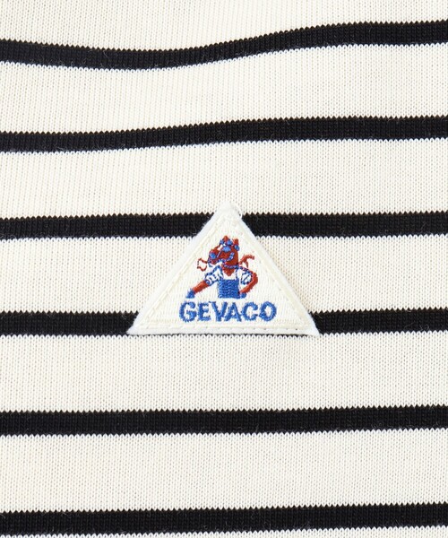 GEVACO（ゲバコ）の「【GEVACO/ゲバコ】ベーシックロングボーダーTシャツ（Tシャツ/カットソー・メンズ・ホワイト系その他2/ブラック系その他/ベージュ系その他・L/M）」の10枚目の写真