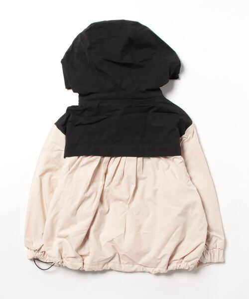 by LOVEiT(バイラビット)の「切替マウンテンパーカー(ブルゾン・キッズ・ベージュ/ピンク/ブラック・120cm/130cm/140cm/150cm/160cm)」の11枚目の写真
