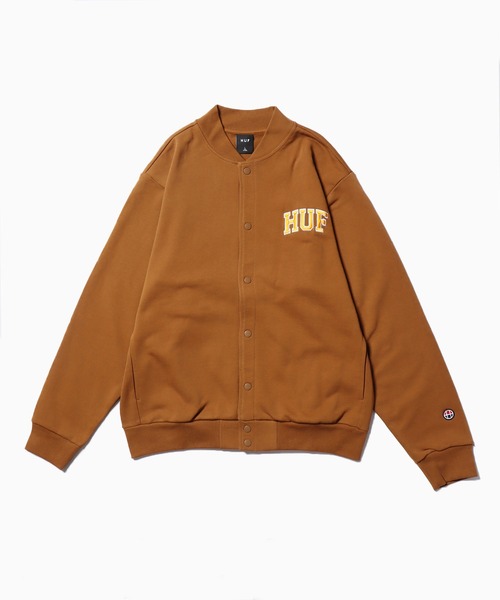 HUF（ハフ）の「HUF/ハフ ATHLETIC CARDIGAN カーディガン