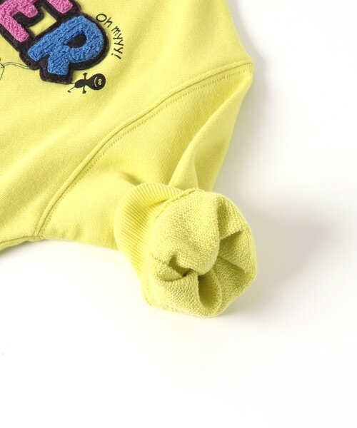 BREEZE(ブリーズ)の「バリエーショントレーナー(スウェット・キッズ・ベージュ/ミント/ネイビー/オフホワイト/レッド/イエロー・80/90/100/110/120/130/140)」の18枚目の写真