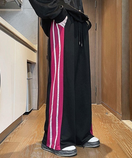 MGV(エムジーヴィー)の「サイドラインスウェットパンツ(スウェットパンツ・メンズ・グレー/ブラック・X-LARGE/LARGE/MEDIUM)」の14枚目の写真