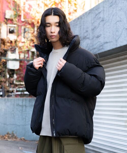 UNIIT(ユニット)の「【UNIIT/ユニット】 ボリュームエコダウンジャケット 防風 撥水 ストレッチ 軽量 700 フィルパワー相当 中綿 ユニセックス(ダウンジャケット/コート・メンズ・ブラック/チャコールグレー/ライトグレー・X-LARGE/MEDIUM/LARGE)」の20枚目の写真
