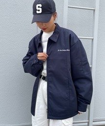 CANAL JEAN（キャナルジーン）の「choice_cnl　The-Choice-Works刺繍中綿ZIPジャケット（その他アウター・メンズ）」