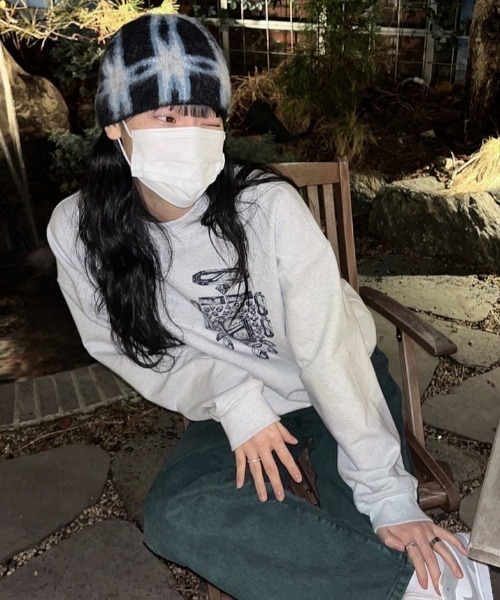 ALL RUNS（オールランズ）の「MOHAIRTOUCH KNIT CAP/モヘアタッチ