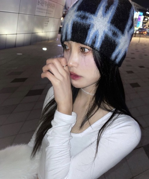 ALL RUNS（オールランズ）の「MOHAIRTOUCH KNIT CAP/モヘアタッチ