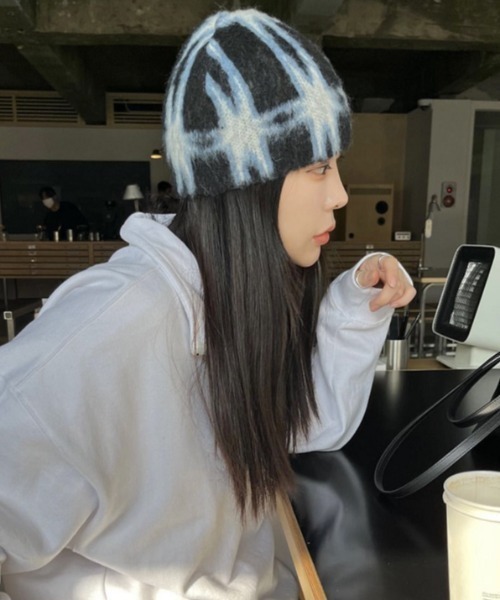 ALL RUNS（オールランズ）の「MOHAIRTOUCH KNIT CAP/モヘアタッチ