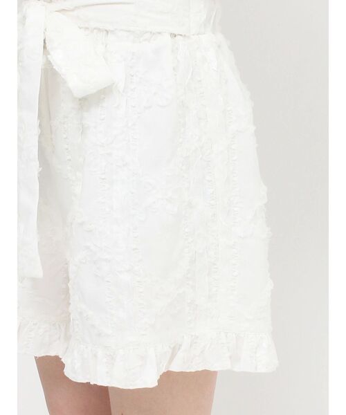 merry jenny（メリージェニー）の「fluffy flower ミニオールインワン（つなぎ/オールインワン・レディース・ブラック/オフホワイト・FREE）」の17枚目の写真