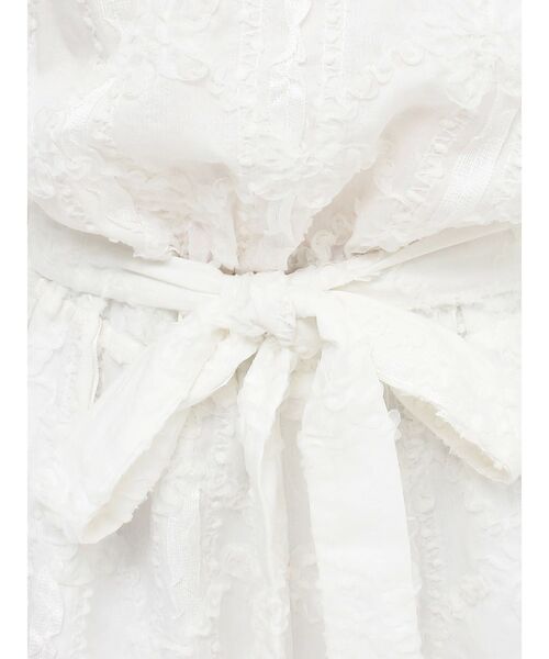 merry jenny（メリージェニー）の「fluffy flower ミニオールインワン（つなぎ/オールインワン・レディース・ブラック/オフホワイト・FREE）」の20枚目の写真