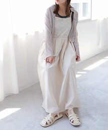 Crisp | レースエプロンワンピース(ワンピース)