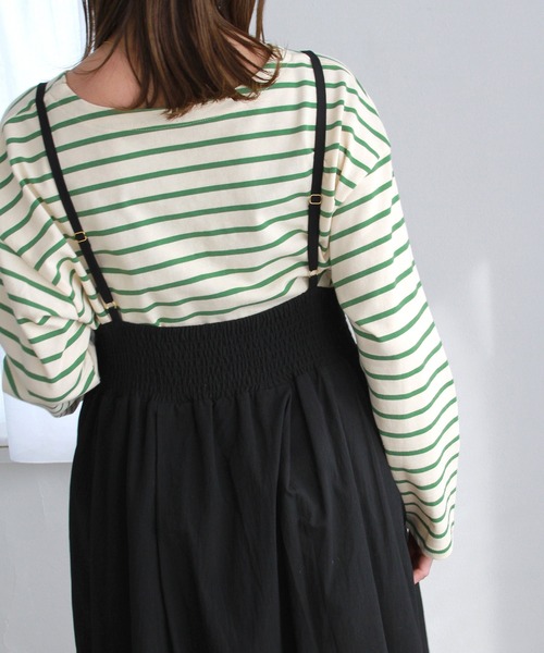 Crisp（クリスプ）の「レースエプロンワンピース（ワンピース・レディース・ブラック/アイボリー・FREE）」の9枚目の写真