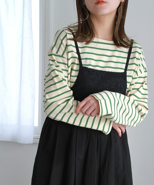 Crisp（クリスプ）の「レースエプロンワンピース（ワンピース・レディース・ブラック/アイボリー・FREE）」の11枚目の写真