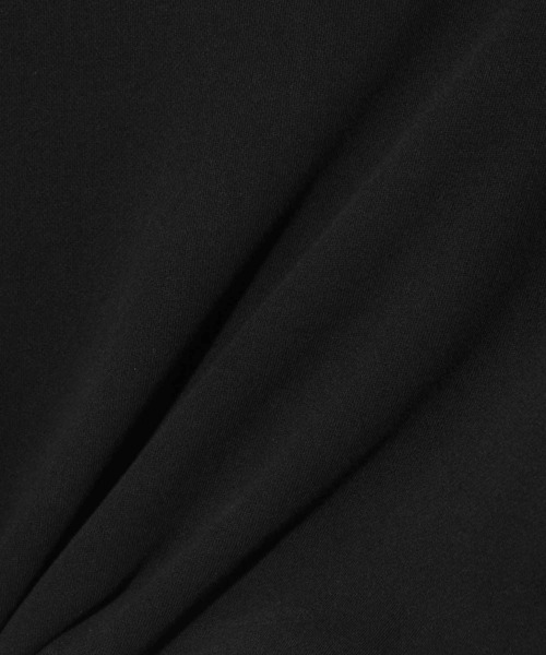 X-girl(エックスガール)の「CONTRAST PIPING CROPPED HOODIE(パーカー・レディース・ブラック/オレンジ/ホワイト・M/S)」の12枚目の写真