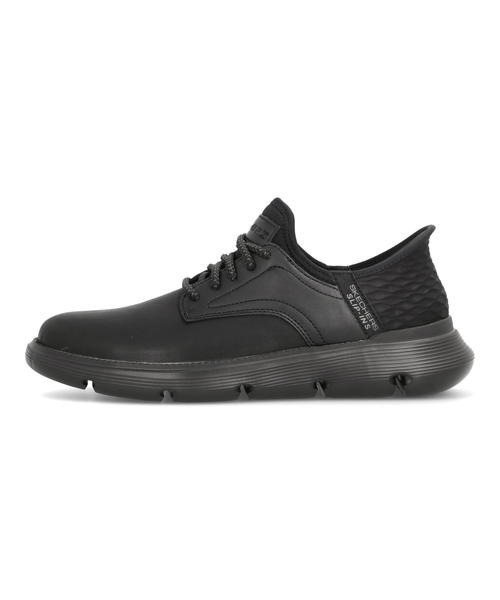 SKECHERS（スケッチャーズ）の「SKECHERS スケッチャーズ SLIP-INS スリップインズ GARZA-GERVIN【軽量】メンズスニーカー ハンズフリー(ガーザガービン) 205046（スニーカー・メンズ・ブラック×ブラック・27.0cm/26.0cm/29.0cm/27.5cm/25.5cm/26.5cm/28.0cm/30.0cm/25.0cm/28.5cm）」の3枚目の写真