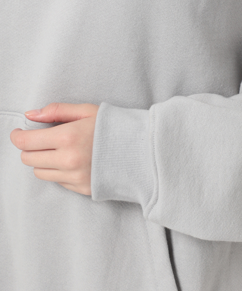 AP STUDIO（エーピーストゥディオ）の「【BRICKS&WOOD/ブリックス アンド ウッド】Script Logo Hoodie Pullover（パーカー・レディース・チャコールグレー・FREE）」の20枚目の写真