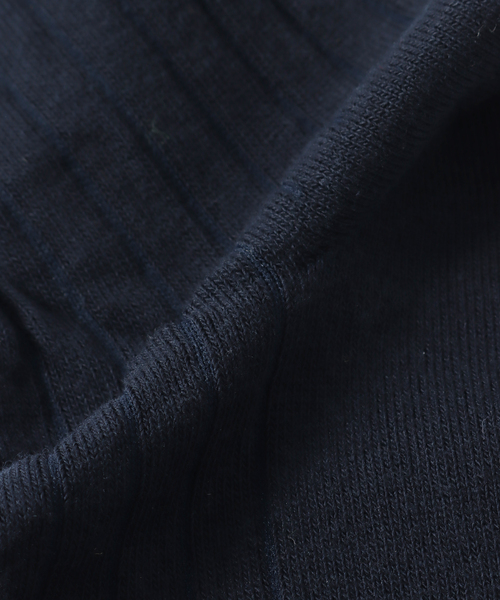 CORGI（コーギ）の「【CORGI / コーギー】ファインゲージコットンプレーン ロングソックス（ソックス/靴下・メンズ・ブラック/パープル/ネイビー/ブルー・FREE）」の11枚目の写真