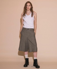 cut out design wide denim / カットアウトデザインワイドデニム