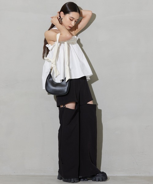 超高級★極美品◎beauty 360 MASTER　スラックス　ブラック　S スタイリッシュスラックス【ノータック】【+PLUS HEAT NEO