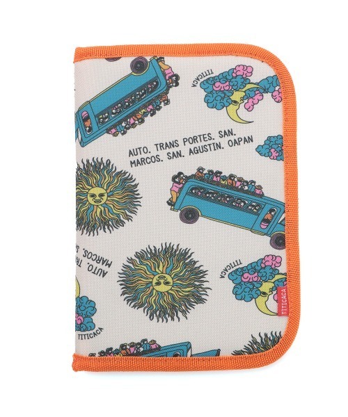 チチカカ（チチカカ）の「トラベルマルチポーチ（パスポートケース・レディース・オレンジ/ターコイズブルー・FREE）」の18枚目の写真