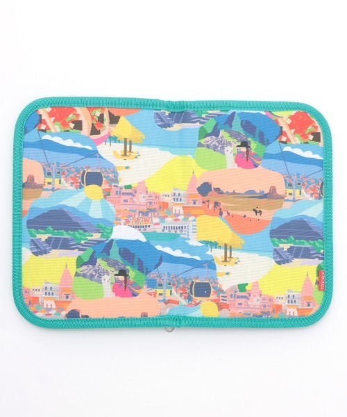 チチカカ（チチカカ）の「トラベルマルチポーチ（パスポートケース・レディース・オレンジ/ターコイズブルー・FREE）」の19枚目の写真