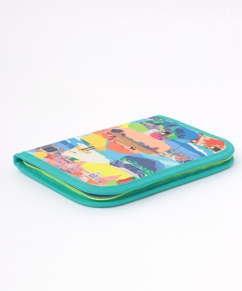 チチカカ（チチカカ）の「トラベルマルチポーチ（パスポートケース・レディース・オレンジ/ターコイズブルー・FREE）」の13枚目の写真