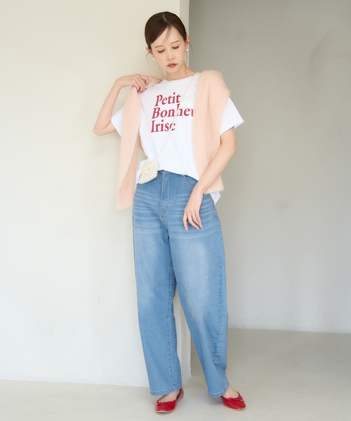 ROPE' PICNIC(ロペピクニック)の「【ウエスト革命デニム】ウエストシェイプカービーデニム(デニムパンツ・レディース・サックスブルー/ブルー・36/40/38)」の4枚目の写真