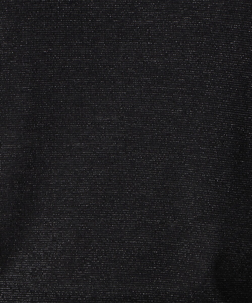 Comme　Ca　Mature（コムサマチュア）の「ラメフライス　ハイネック プルオーバー（Tシャツ/カットソー・レディース・ライトグレー/ブラック・MEDIUM/LARGE）」の15枚目の写真