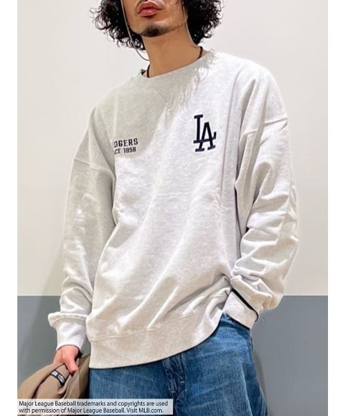 MLB別注】ワッペン刺繍プリントクルースウェット（スウェット）｜MLB  