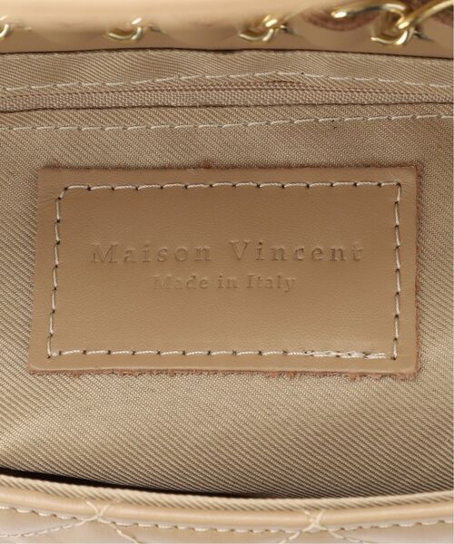 【匿名配送】メゾン ヴァンサン ショルダーバッグ シルバー レザー 3way セール】Maison Vincent/メゾン ヴァンサン 2WAY レザーバッグ