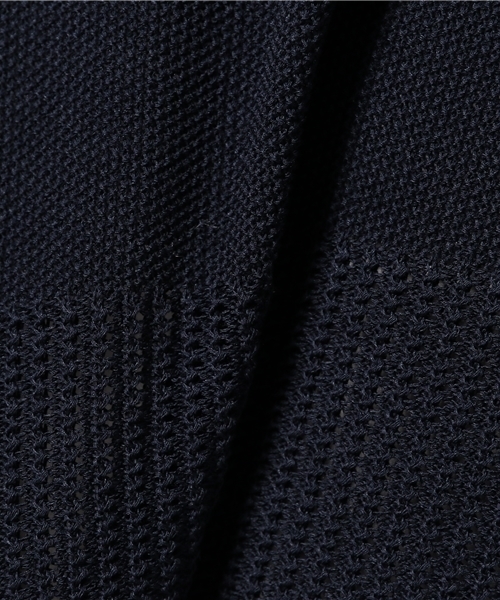 ivory court(アイボリーコート)の「セイシェルボーダークルーネック ニット◆(ニット/セーター・メンズ・ネイビー/グレー/ブルー・40/38)」の8枚目の写真