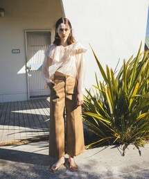 N.（N. Natural Beauty Basic） | ◆【S Size Line】センタープレススラックスパンツ(スラックス)