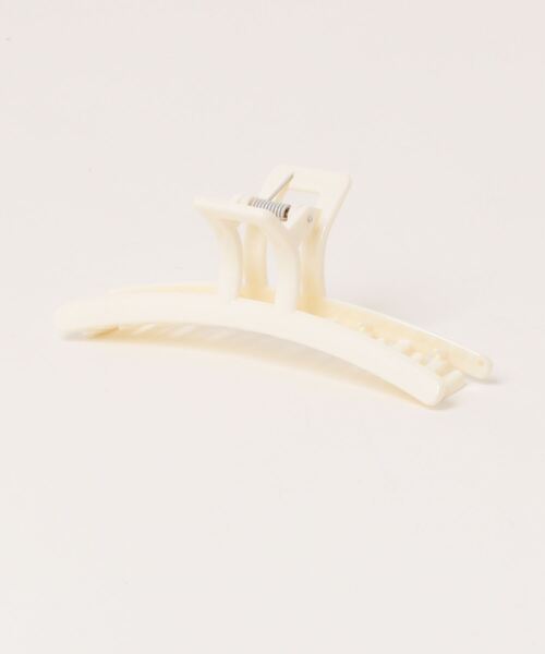 anap mimpi（アナップミンピ）の「カラー スクエア ビッグ バンスクリップ ヘアクリップ（バレッタ/ヘアクリップ・レディース・ラベンダー/オレンジ/ライトピンク/イエロー×グリーン/オフホワイト・FREE）」の13枚目の写真