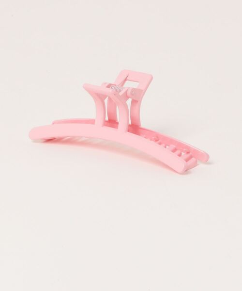 anap mimpi（アナップミンピ）の「カラー スクエア ビッグ バンスクリップ ヘアクリップ（バレッタ/ヘアクリップ・レディース・ラベンダー/オレンジ/ライトピンク/イエロー×グリーン/オフホワイト・FREE）」の10枚目の写真