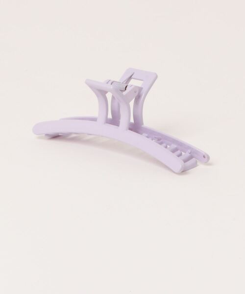anap mimpi（アナップミンピ）の「カラー スクエア ビッグ バンスクリップ ヘアクリップ（バレッタ/ヘアクリップ・レディース・ラベンダー/オレンジ/ライトピンク/イエロー×グリーン/オフホワイト・FREE）」の12枚目の写真