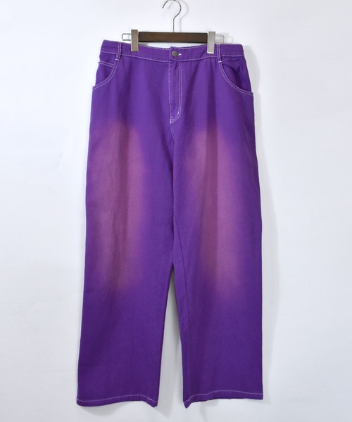おしゃれスタ（オシャレスタ）の「カツラギオーバーダイカラーペインターパンツ【IR】 レディース メンズ（その他パンツ・メンズ・ブラック/グリーン/ブラウン/パープル・M/L/XL）」の22枚目の写真