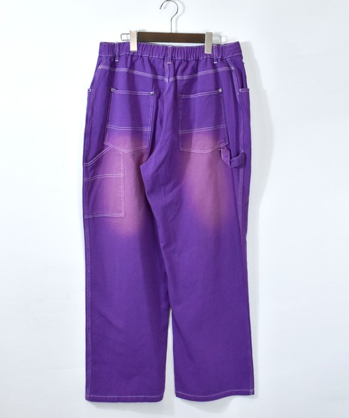 おしゃれスタ（オシャレスタ）の「カツラギオーバーダイカラーペインターパンツ【IR】 レディース メンズ（その他パンツ・メンズ・ブラック/グリーン/ブラウン/パープル・M/L/XL）」の21枚目の写真