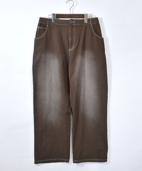 おしゃれスタ（オシャレスタ）の「カツラギオーバーダイカラーペインターパンツ【IR】 レディース メンズ（その他パンツ・メンズ・ブラック/グリーン/ブラウン/パープル・M/L/XL）」の18枚目の写真