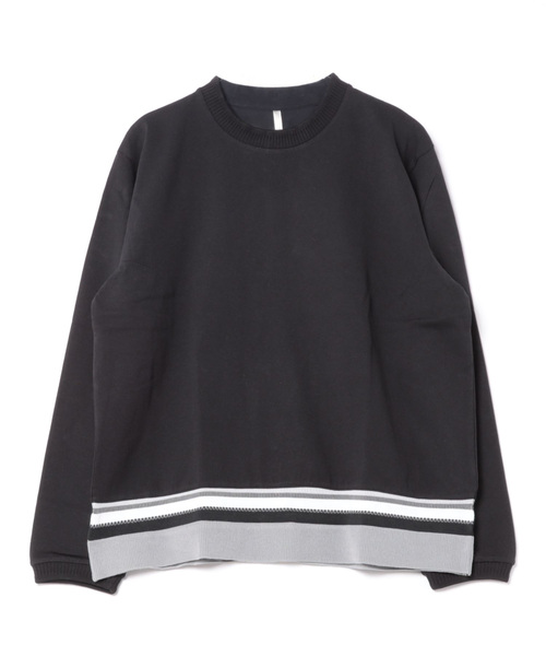 B.I.D.(ビーアイディー)の「《ミドルウェイト 裾リブクルーネックロングスリーブカットソー(Tシャツ/カットソー・レディース・ブラック/ホワイト系その他/ホワイト系その他2・MEDIUM/LARGE)」の11枚目の写真