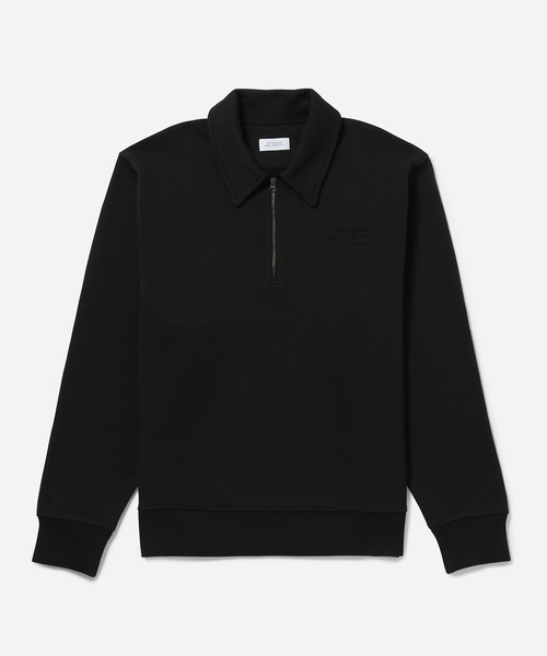 Saturdays NYC（サタデーズ ニューヨークシティ ）の「Mott International Quarter Zip（スウェット・メンズ・ブラック/グレー・L/M/S/XL）」の7枚目の写真