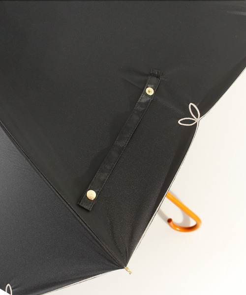 ALWAYS GOOD TIME（オルウェイズグッドタイム）の「【一級遮光・晴雨兼用】UV日傘/PARASOL/パラソル　フルール（長傘・レディース・ベージュ/オフホワイト/ブラック・F）」の17枚目の写真
