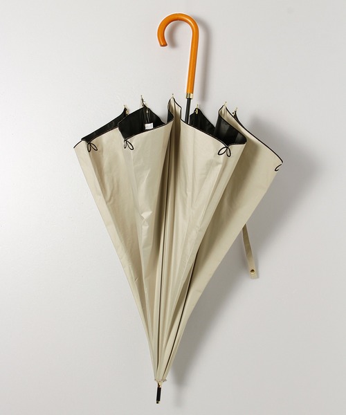 ALWAYS GOOD TIME（オルウェイズグッドタイム）の「【一級遮光・晴雨兼用】UV日傘/PARASOL/パラソル　フルール（長傘・レディース・ベージュ/オフホワイト/ブラック・F）」の15枚目の写真