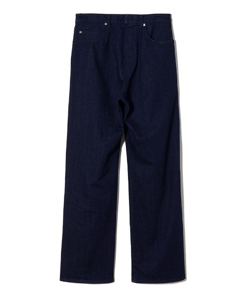 soduk（スドーク）の「back to front denim trousers（デニムパンツ・レディース・インディゴブルー/ブルー・MEDIUM/SMALL）」の16枚目の写真