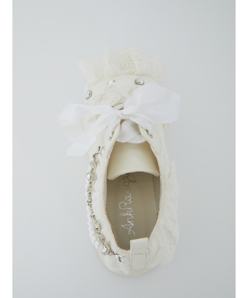 Ank Rouge（アンクルージュ）の「フリルスニーカー（スニーカー・レディース・ブラック/ブルー/ホワイト・M/L）」の11枚目の写真