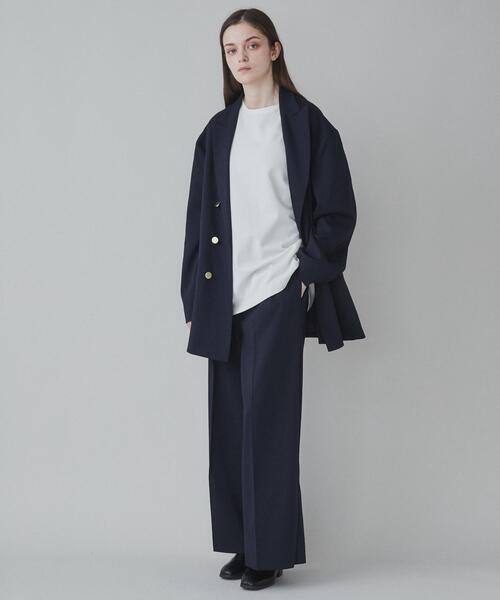 LUCY（ルーシー）の「LUCY/ワイドストレートスラックス（スラックス・メンズ・ダークグレー/ネイビー・LARGE/MEDIUM）」の6枚目の写真