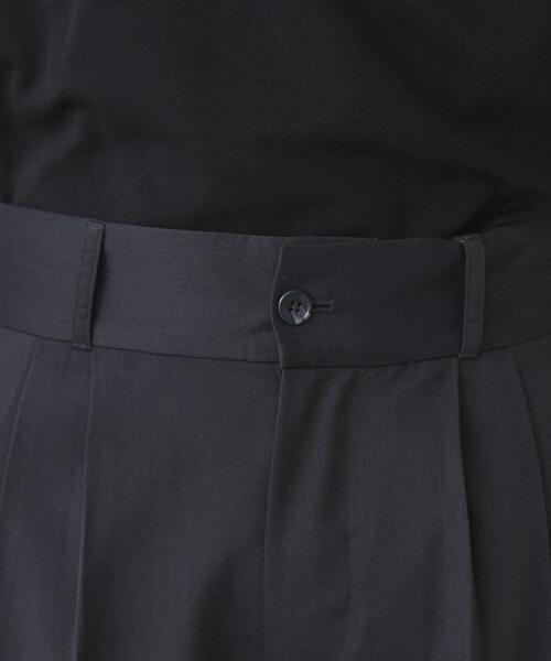 LUCY（ルーシー）の「LUCY/ワイドストレートスラックス（スラックス・メンズ・ダークグレー/ネイビー・LARGE/MEDIUM）」の7枚目の写真