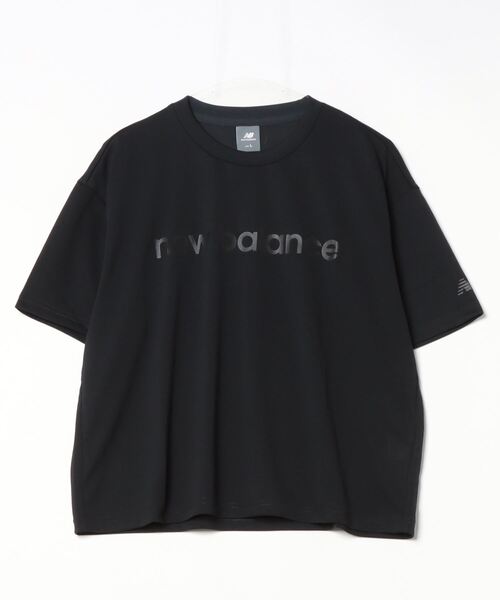 NEW BALANCE（ニューバランス）の「【別注】ニューバランス New Balance THE CITY ショートレングスTシャツ 限定コラボ（Tシャツ/カットソー・レディース・ホワイト/スモークピンク/ブラック・S/M/L/XL）」の3枚目の写真