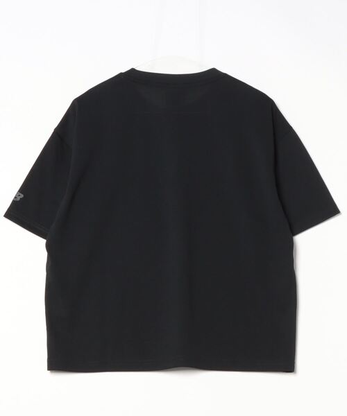 NEW BALANCE（ニューバランス）の「【別注】ニューバランス New Balance THE CITY ショートレングスTシャツ 限定コラボ（Tシャツ/カットソー・レディース・ホワイト/スモークピンク/ブラック・S/M/L/XL）」の4枚目の写真