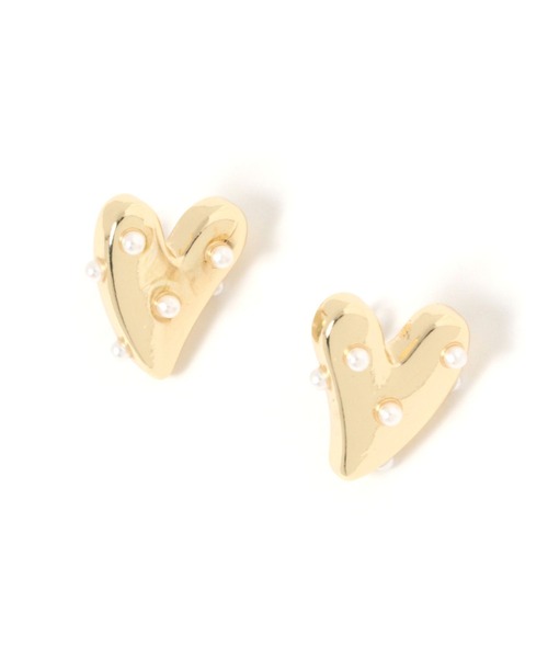 LAKOLE(ラコレ)の「ハートドットパールピアス / 105167(ピアス(両耳用)・レディース・その他1/その他2・FREE)」の6枚目の写真